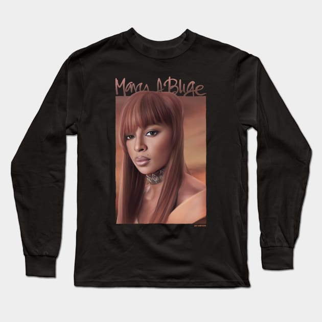 Mary Long Sleeve T-Shirt by Art Simpson